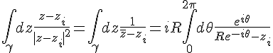 intégrale complexe